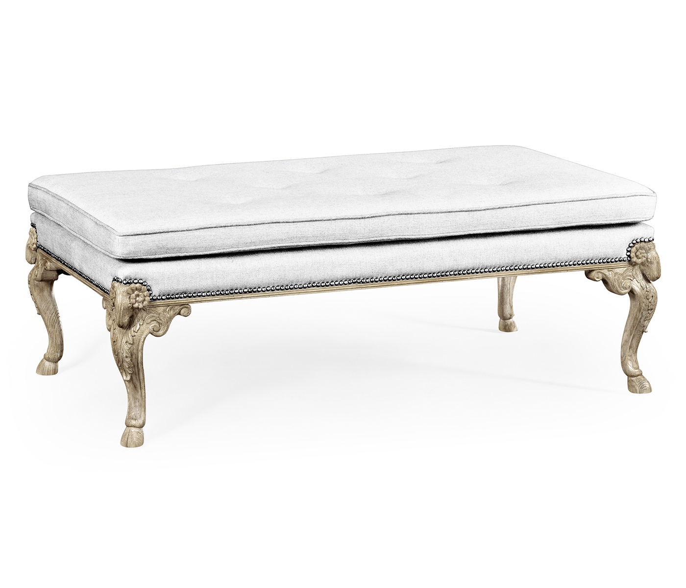 Small Tarporley Grey Oak Stool