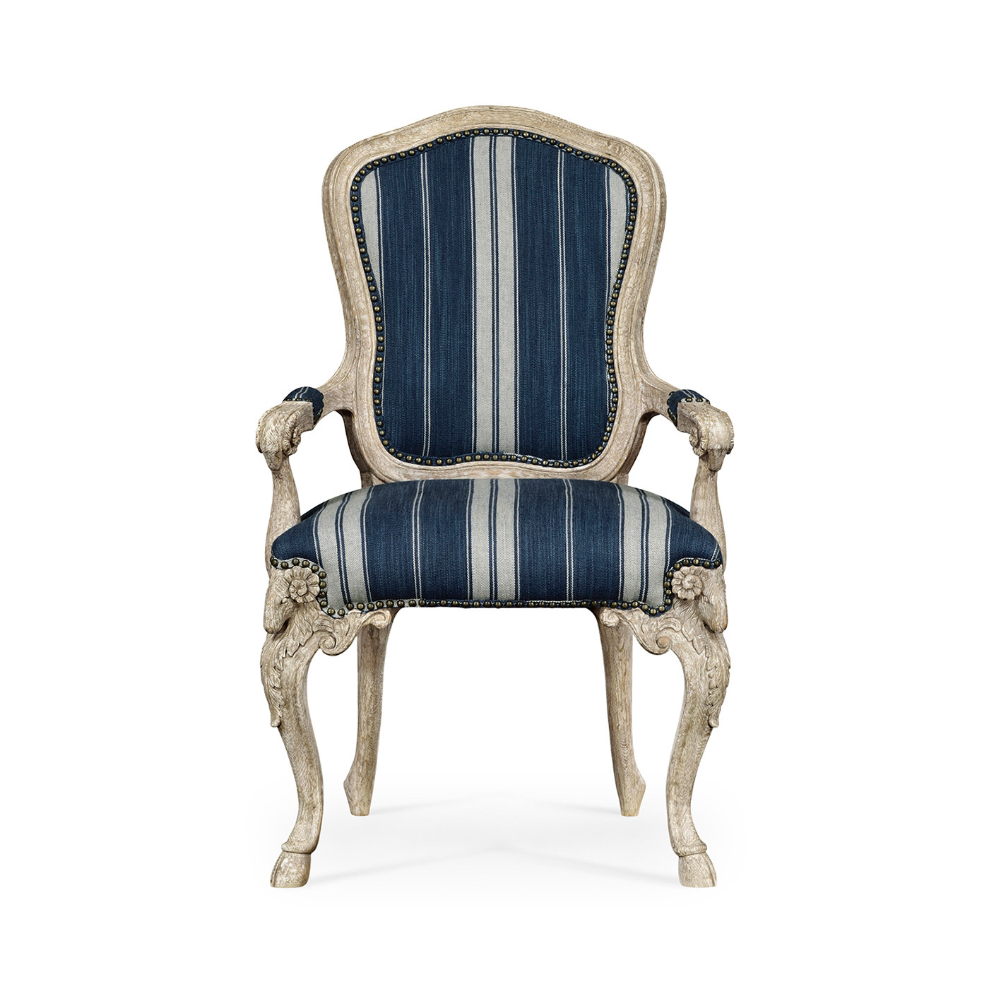 Tarporley Grey Oak Arm Chair