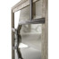 Hewlett Grey Oak Glazed Cabinet