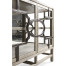 Hewlett Grey Oak Glazed Cabinet