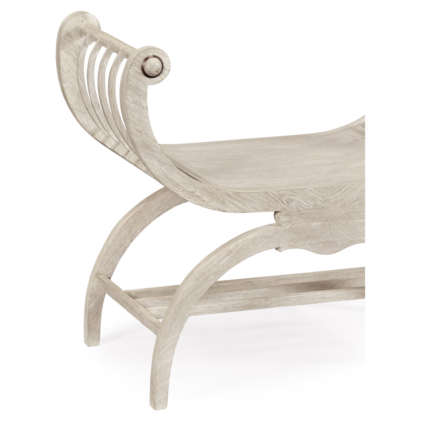 Single Lucca Cloudy Oak Bench