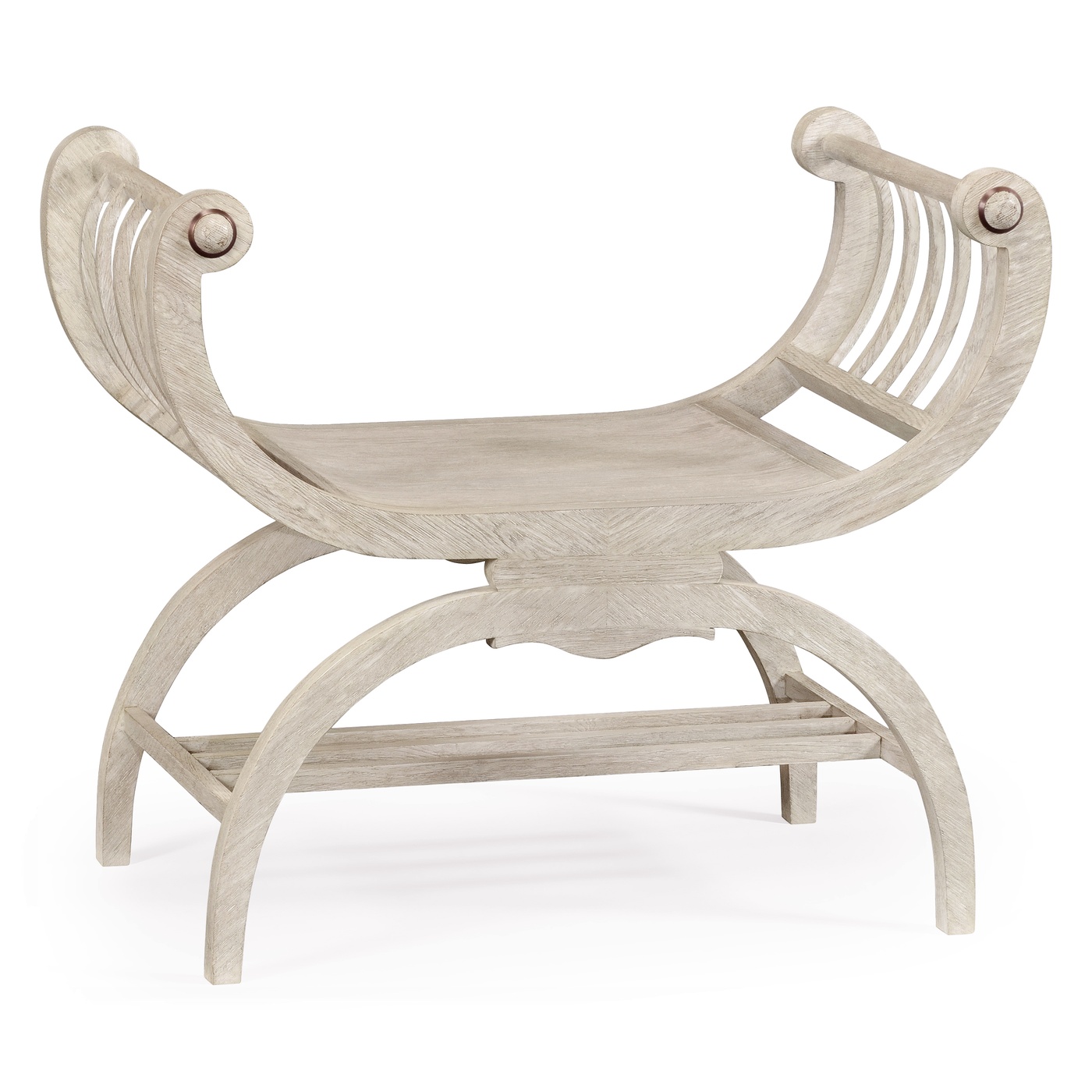 Single Lucca Cloudy Oak Bench