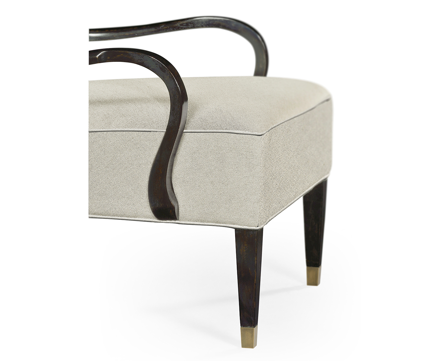 Nicola's Charcoal Wash Arm Chair