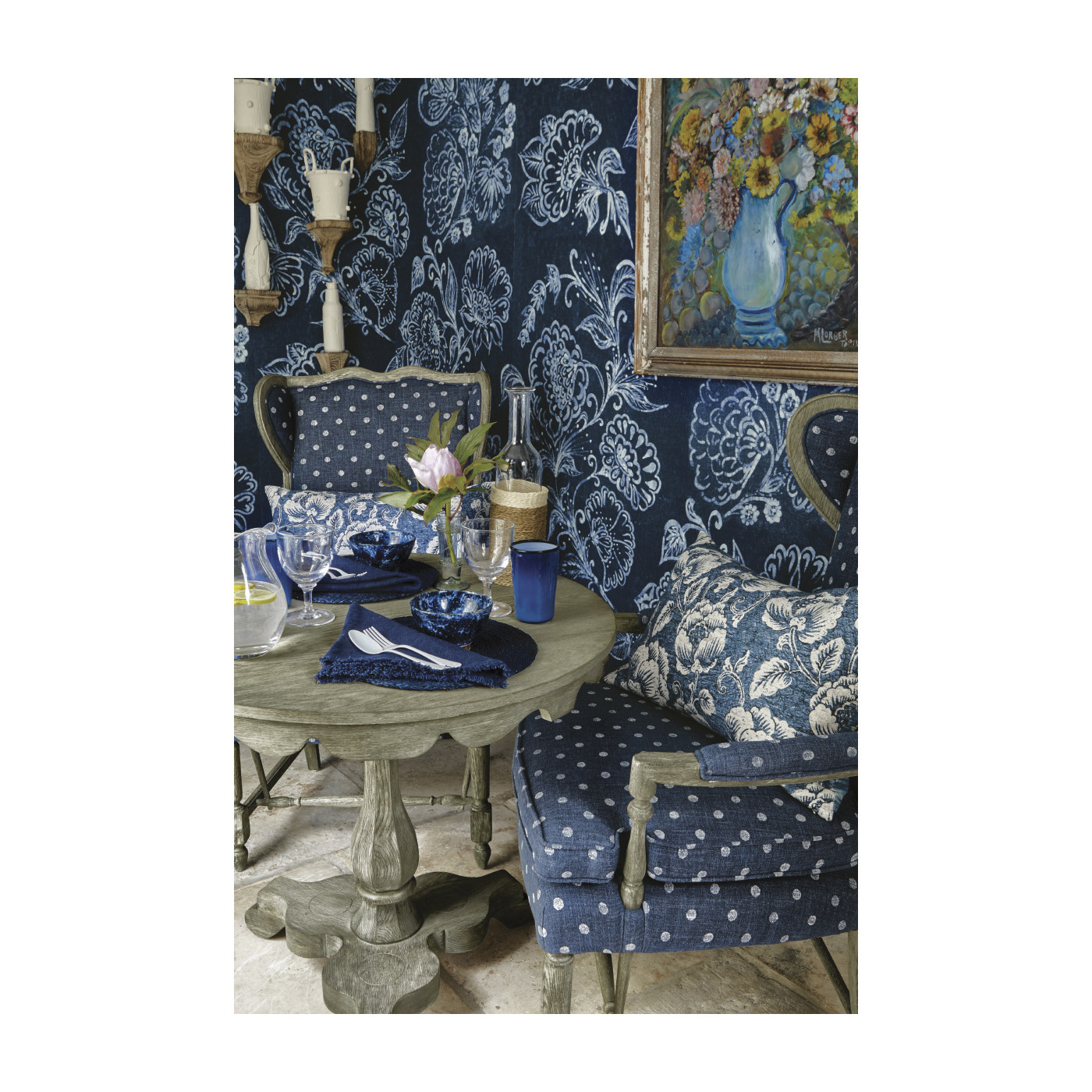 Montbard Grey Oak Chair