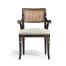Linden Charcoal Wash Dining Arm Chair