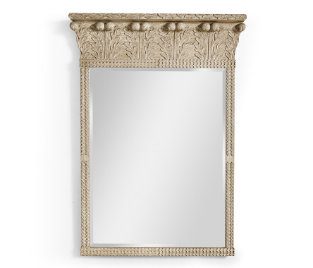 Rothesay Venetian White Oak Mirror