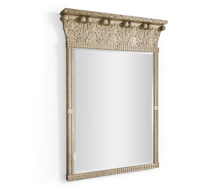 Rothesay Venetian White Oak Mirror