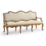 Padua Grey Fruitwood Settee