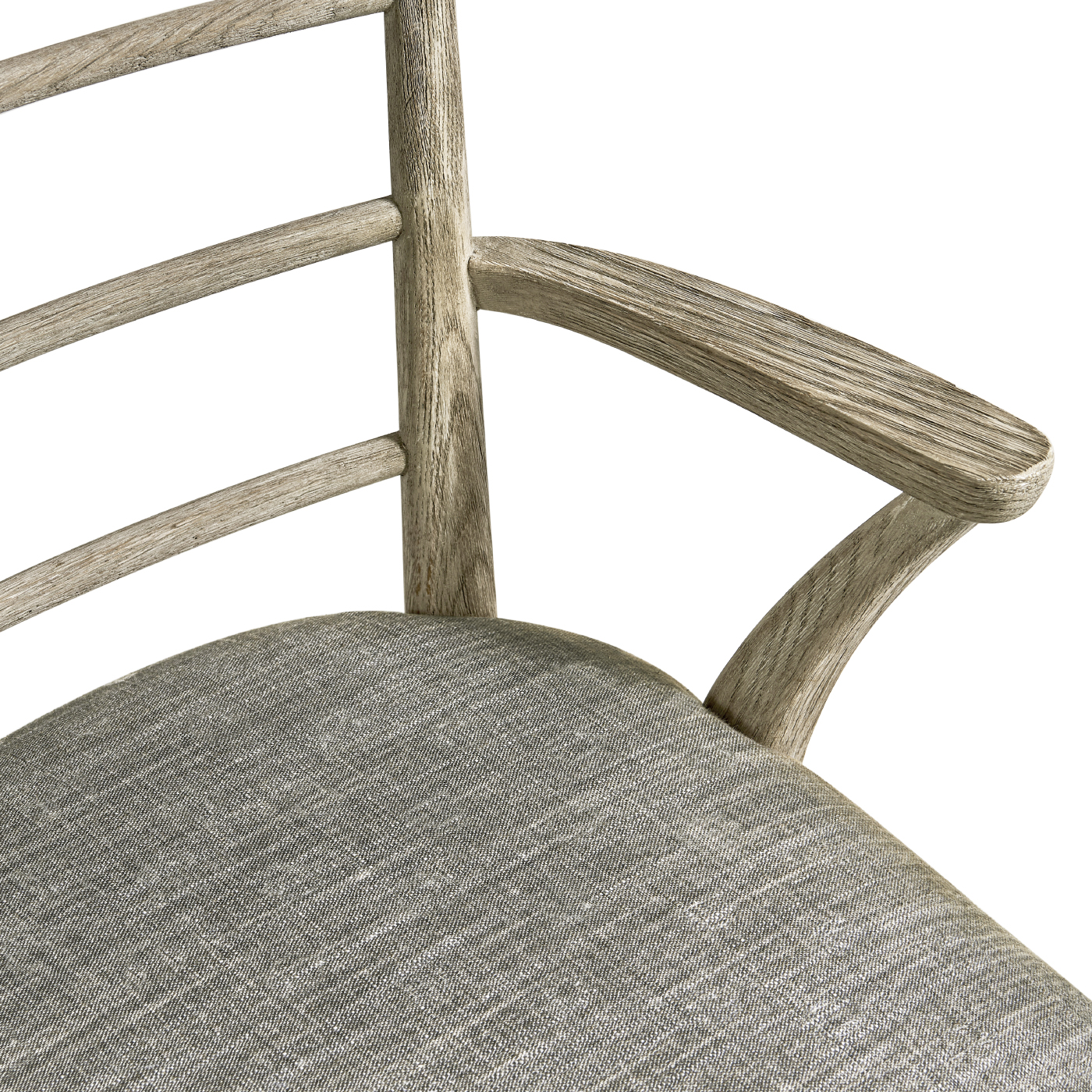 Pensacola Grey Oak Dining Arm Chair