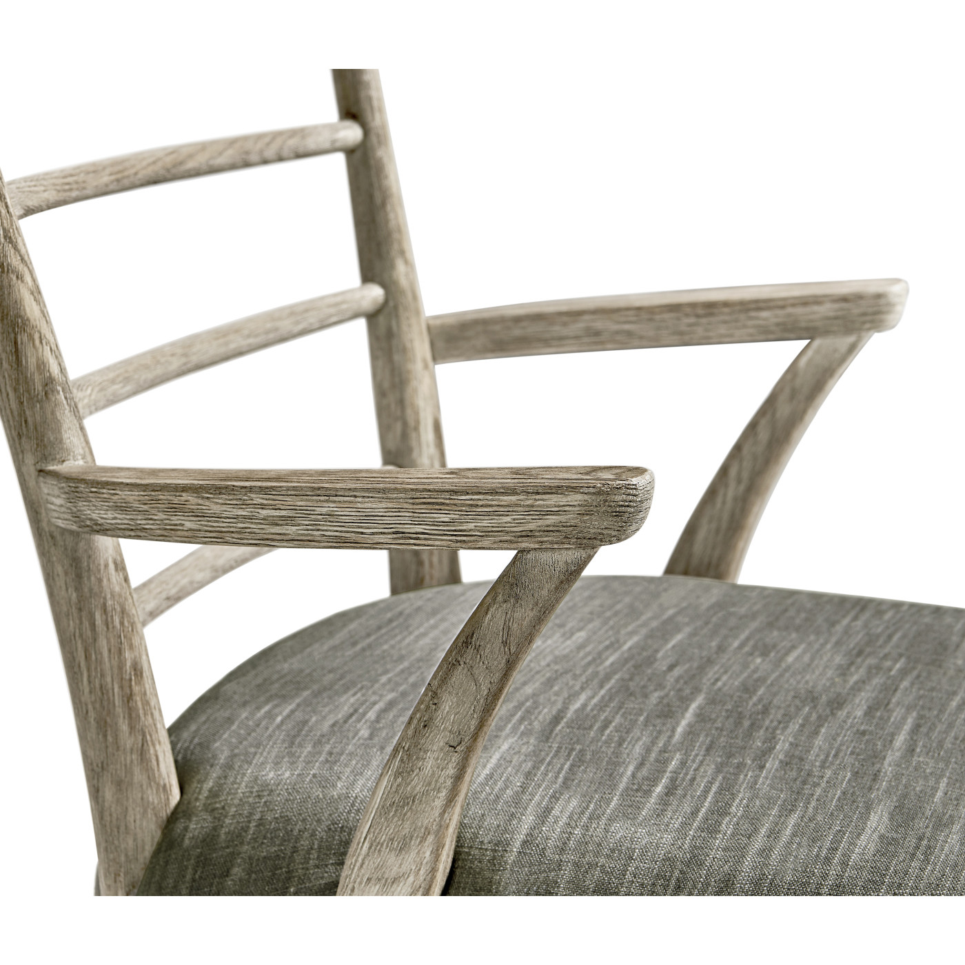 Pensacola Grey Oak Dining Arm Chair