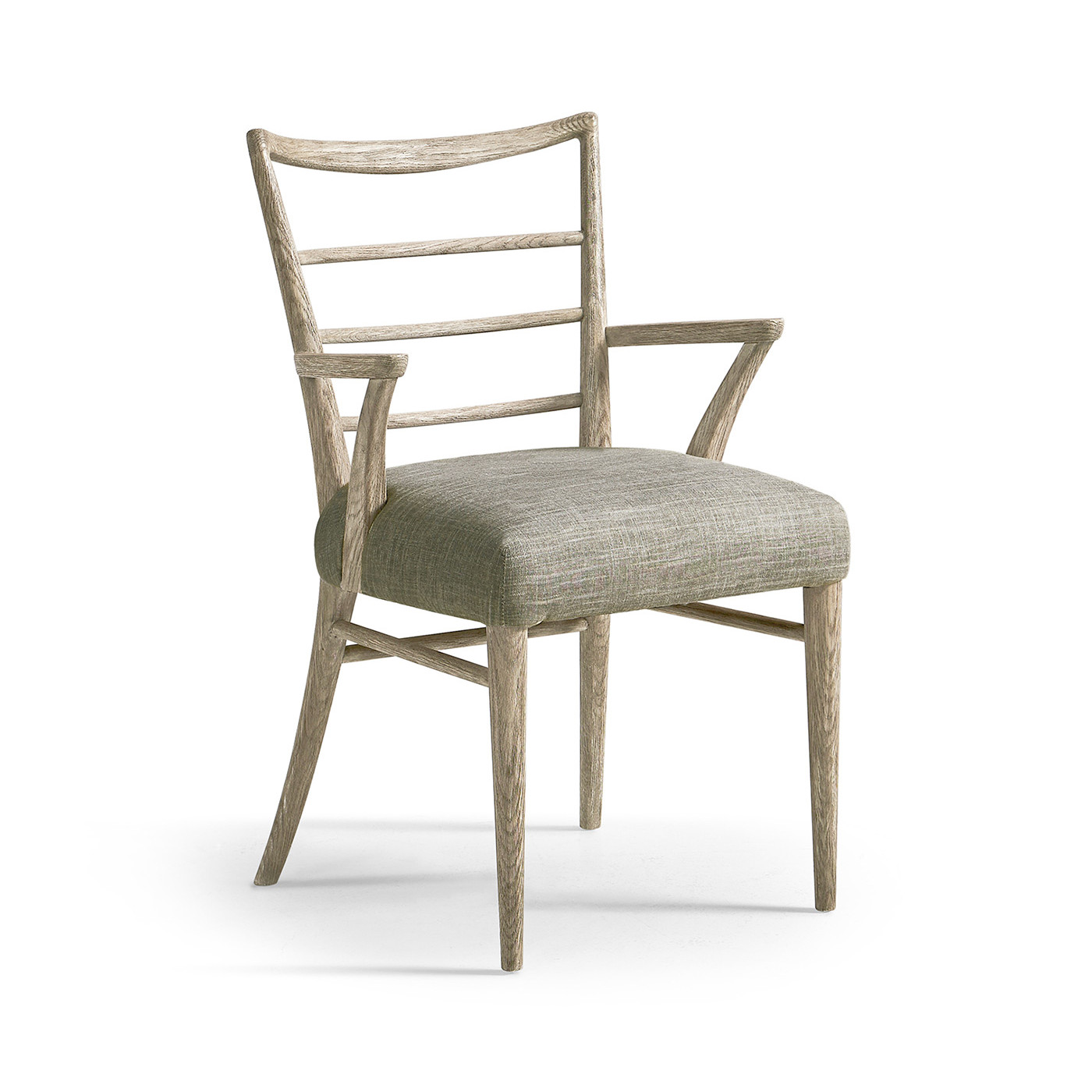 Pensacola Grey Oak Dining Arm Chair