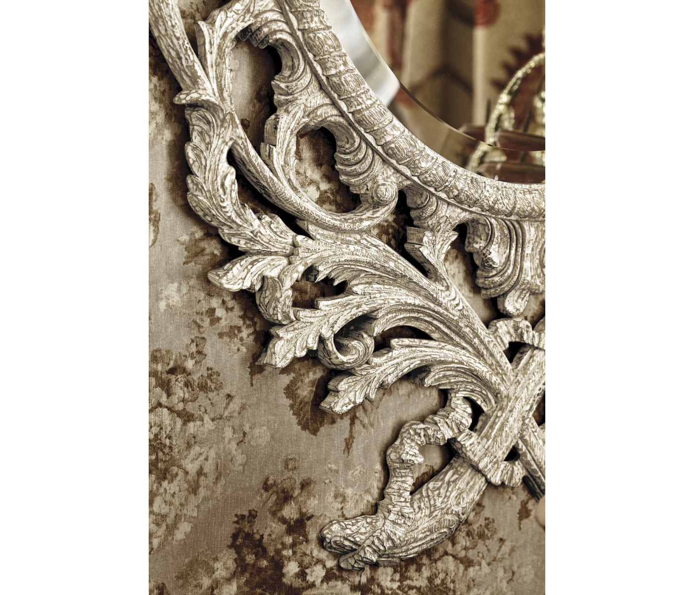 Leicester Sunwashed Mahogany Mirror