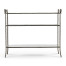 Grotto Three Tier Antique Brass Console