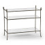 Grotto Three Tier Antique Brass Console