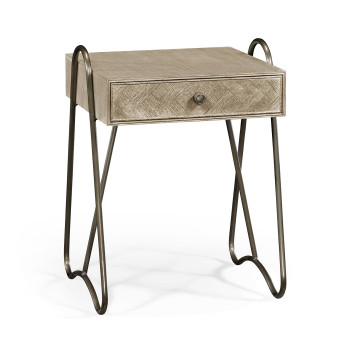 Gennesso Grey Oak Night Table