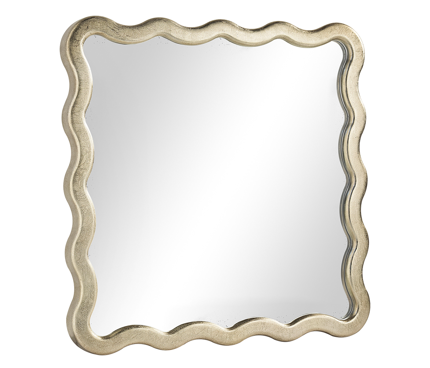 Keste Square Silver Mirror
