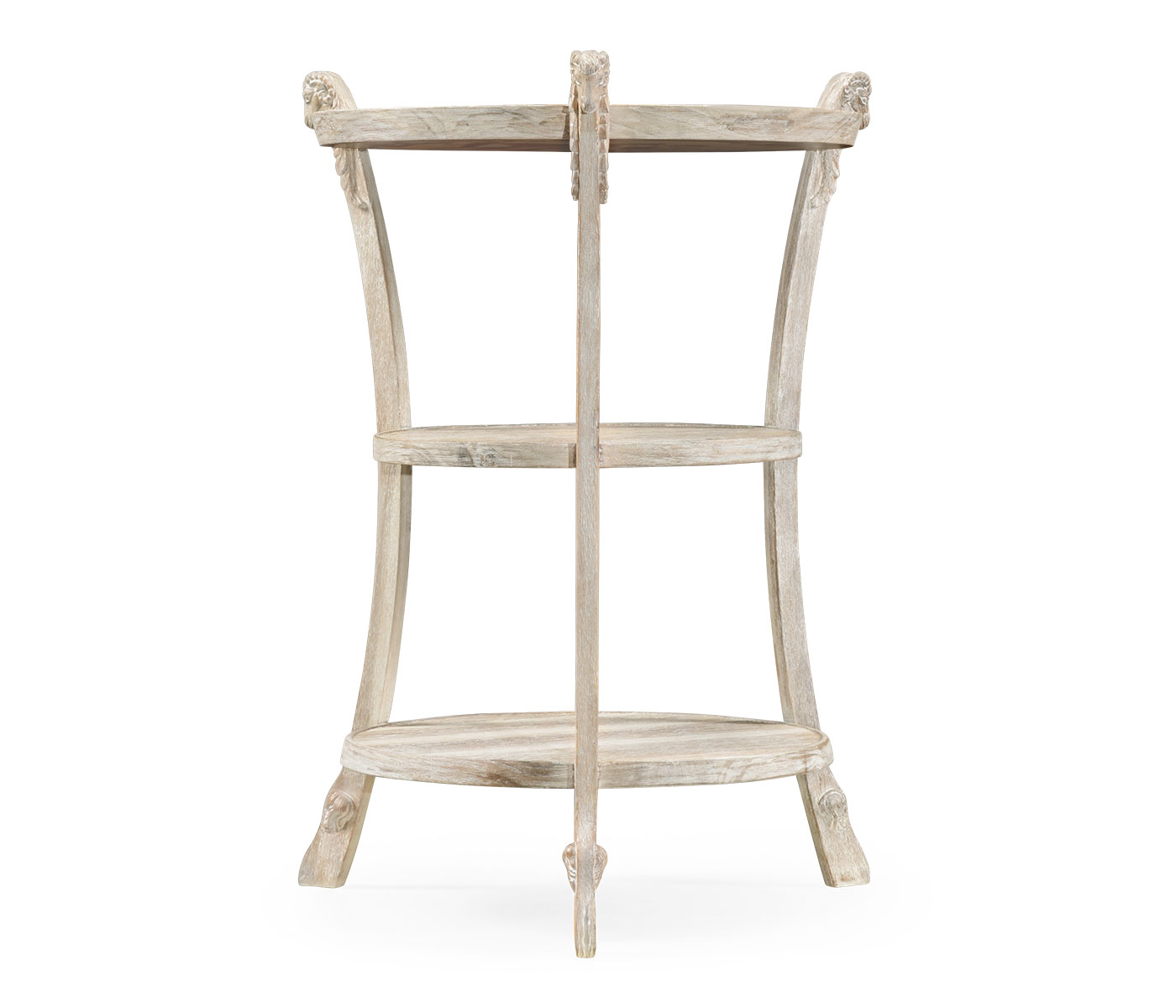 Collana Washed Acacia End Table