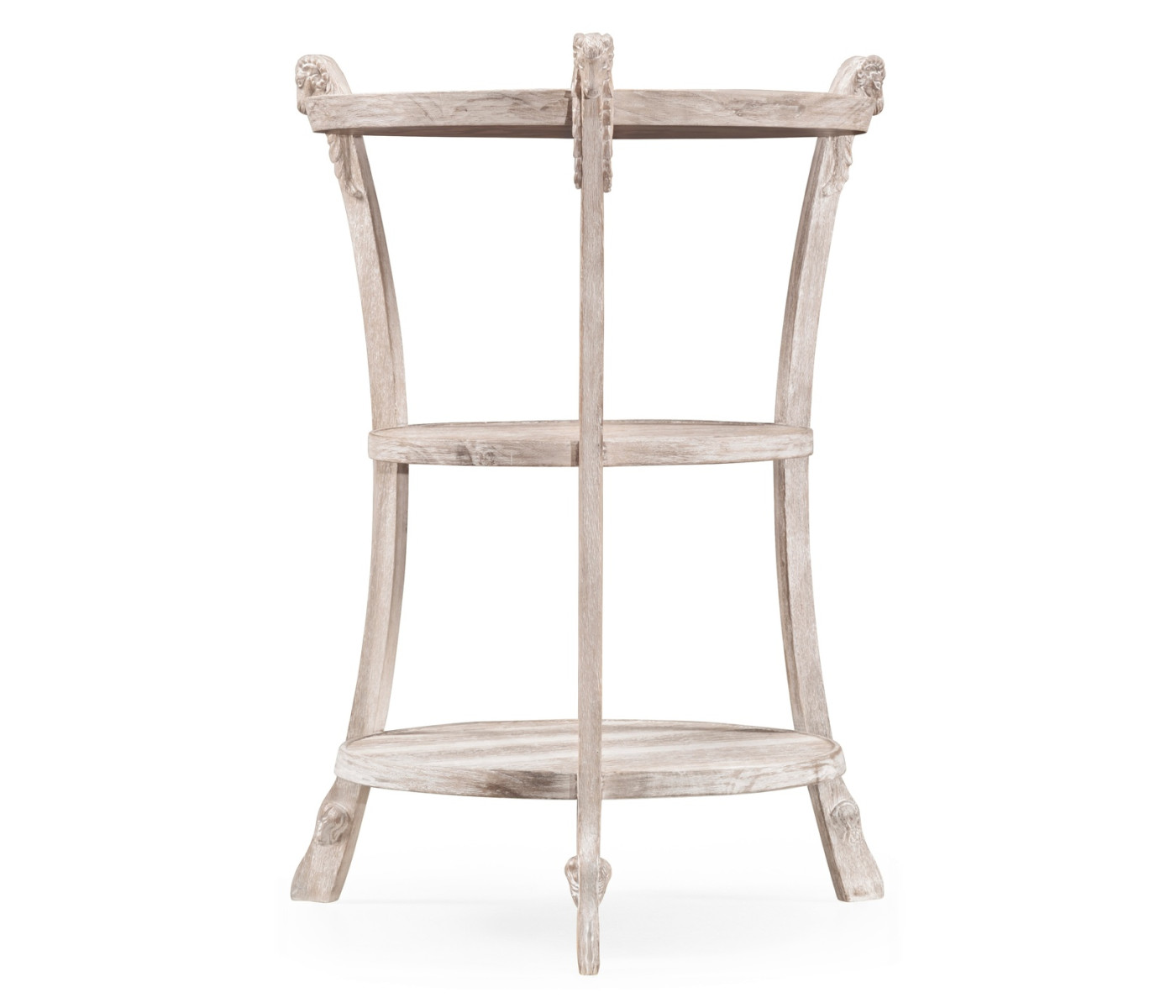 Collana Washed Acacia End Table