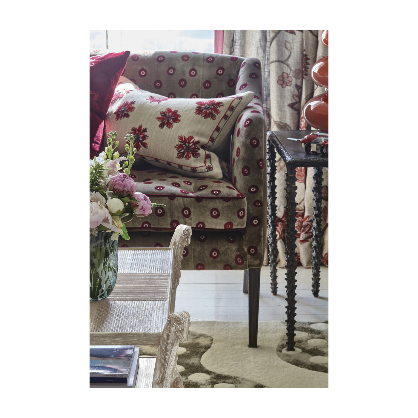 Collana Washed Acacia Coffee Table