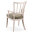Lucillo Washed Acacia Carver Arm Chair