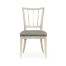 Lucillo Washed Acacia Carver Side Chair