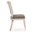 Lucillo Washed Acacia Carver Side Chair