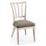 Lucillo Washed Acacia Carver Side Chair