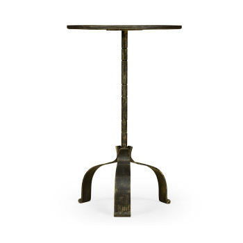 Circular Ida Antique Bronzed Cocktail Table