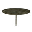 Circular Ida Antique Bronzed Cocktail Table