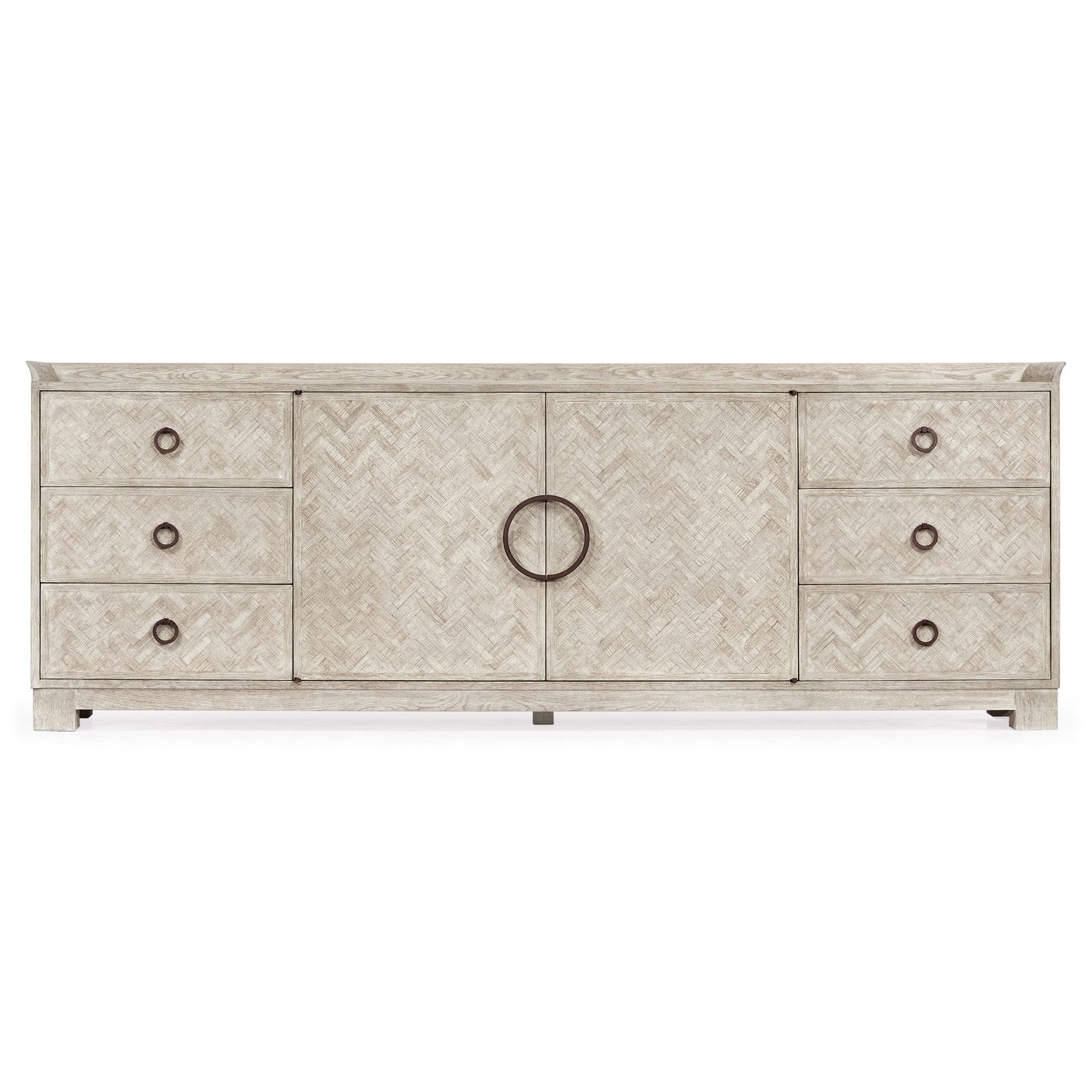 Ferdinand Cloudy Oak Buffet with Center Doors