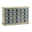 Midmoor White Grey Chest of Drawers
