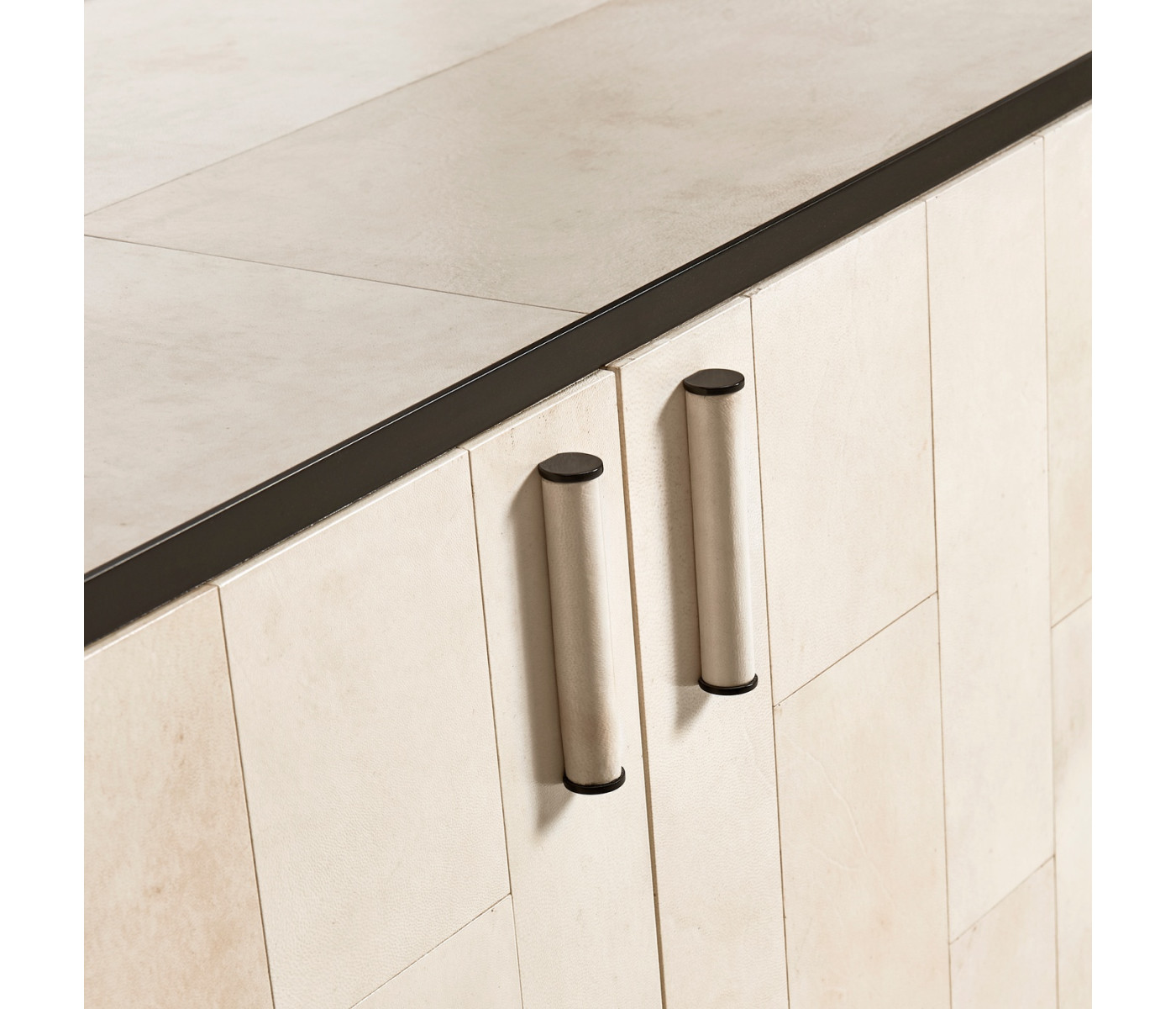 Aventine Parchment Cabinet