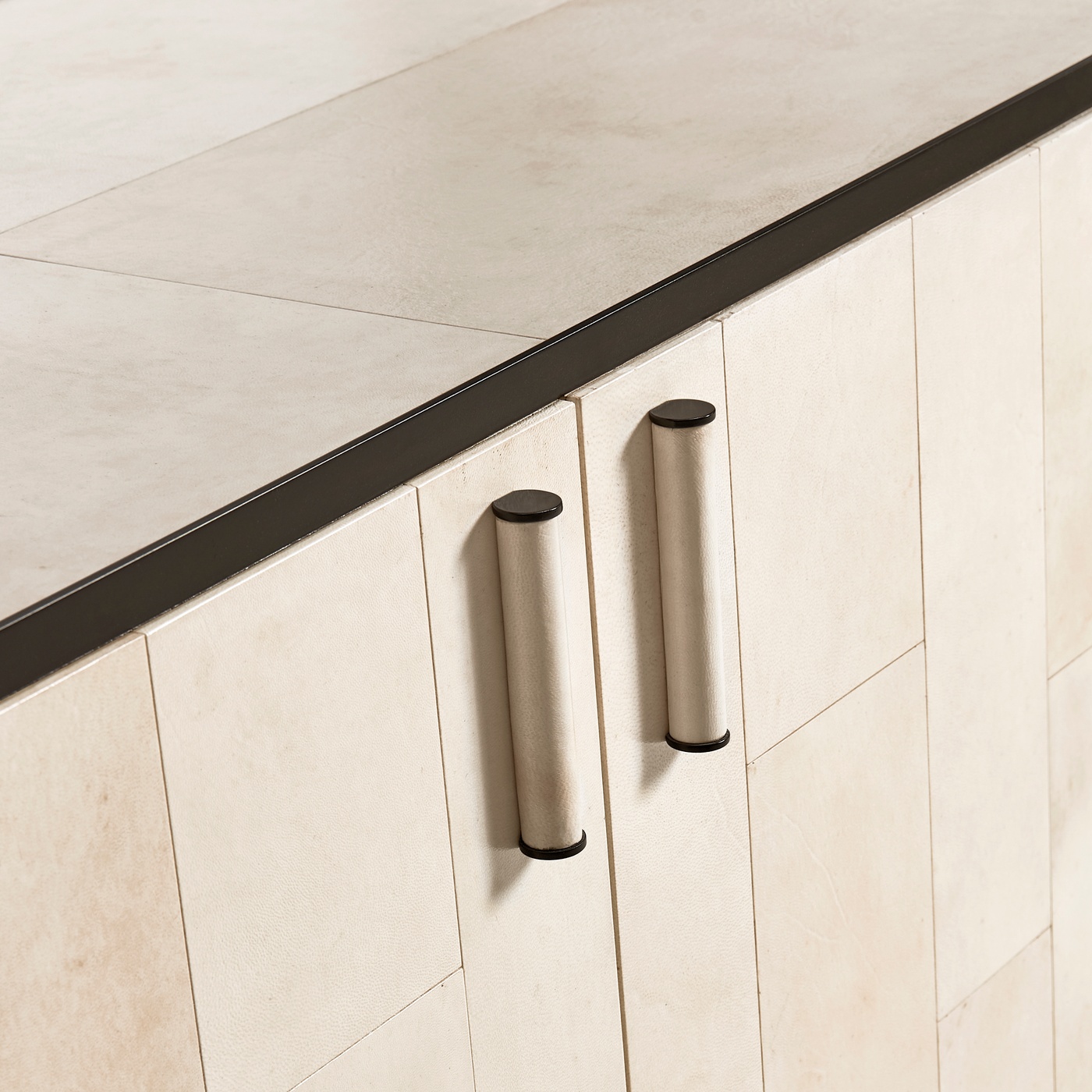 Aventine Parchment Cabinet