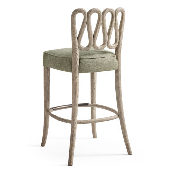 Ampney Grey Oak Bar Stool
