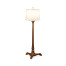 Neoclassical French Walnut Floor Lamp