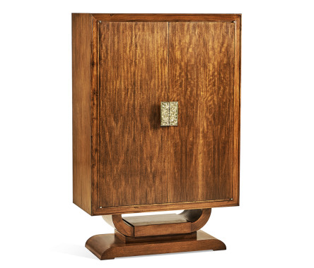 Art Deco Imperial Mahogany Salon Cabinet