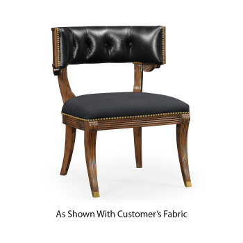 Klismos French Walnut Dining Chair