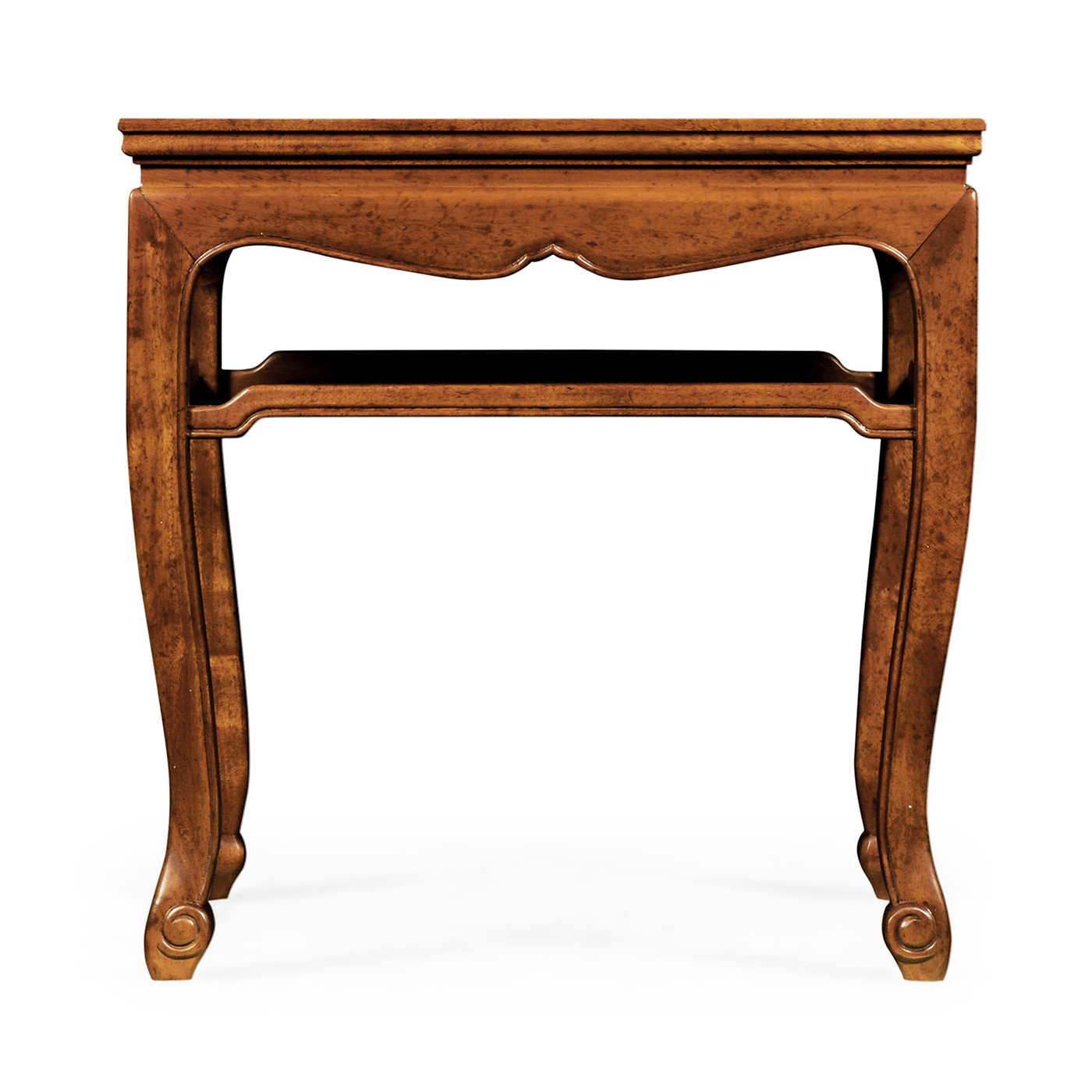 Imperial Mahogany Cabriole Leg Chinese End Table