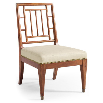 Low Chauffeuse Imperial Mahogany Chair