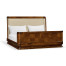 Moderne High Lustre Santos Rosewood Cali King Bed