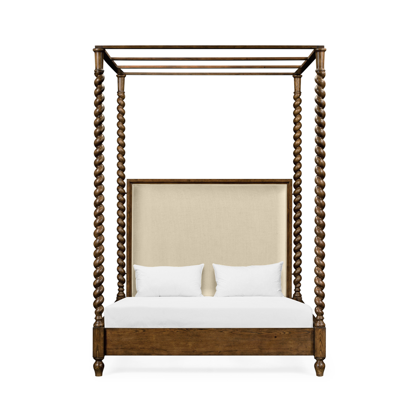 Four Poster Warm Chestnut Cali King Daybed