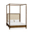 Four Poster Warm Chestnut Cali King Daybed