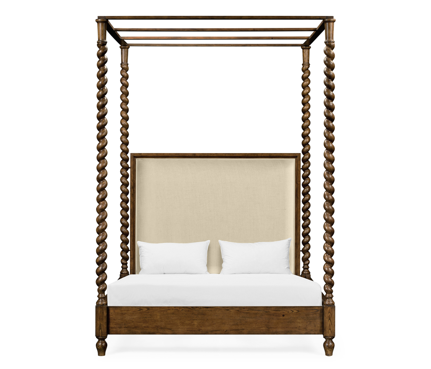 Four Poster Warm Chestnut US Queen Daybed