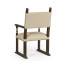 Acanthus Carved Rich Chestnut Dining Arm Chair