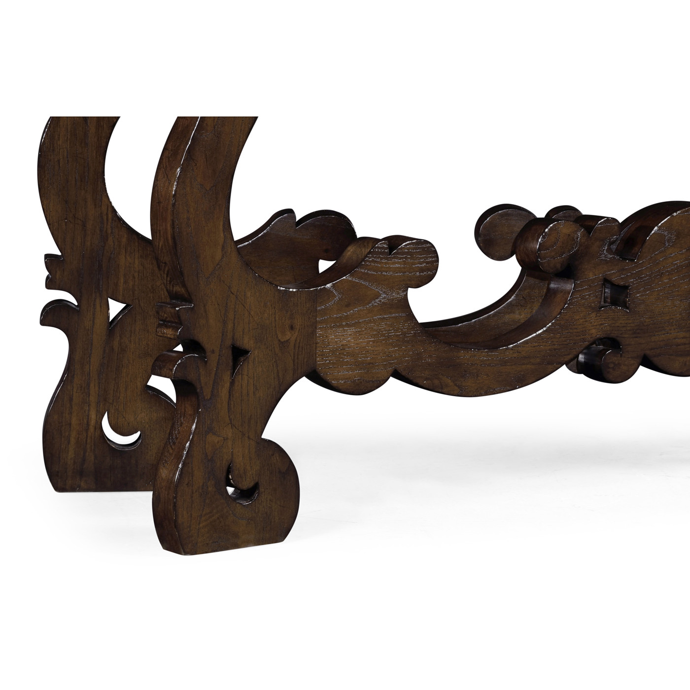 Rectangular Spanish Rich Chestnut Hunt Table 60