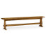 Medium Brown Elm Bench