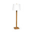 Brushed Golden Oak Floor Lamp