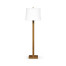 Brushed Golden Oak Floor Lamp