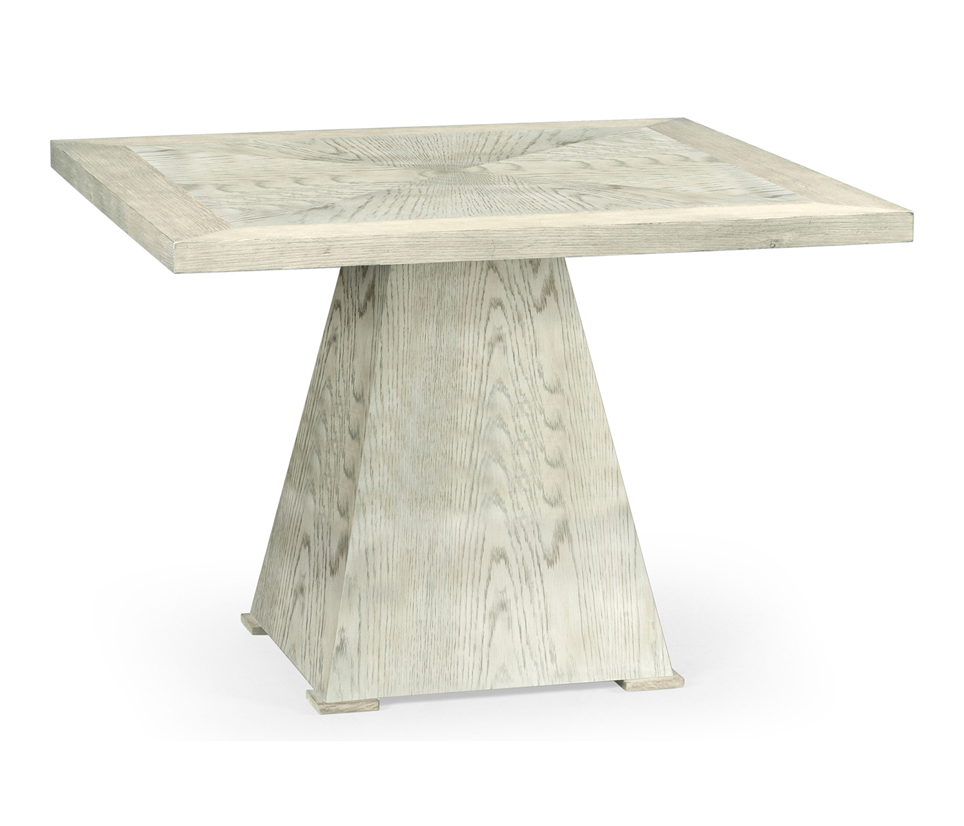 Square Light Grey Oak End Table