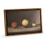 Still Life with Apples, Sherry, and Tea Cakes Painting on a Honey Walnut Frame